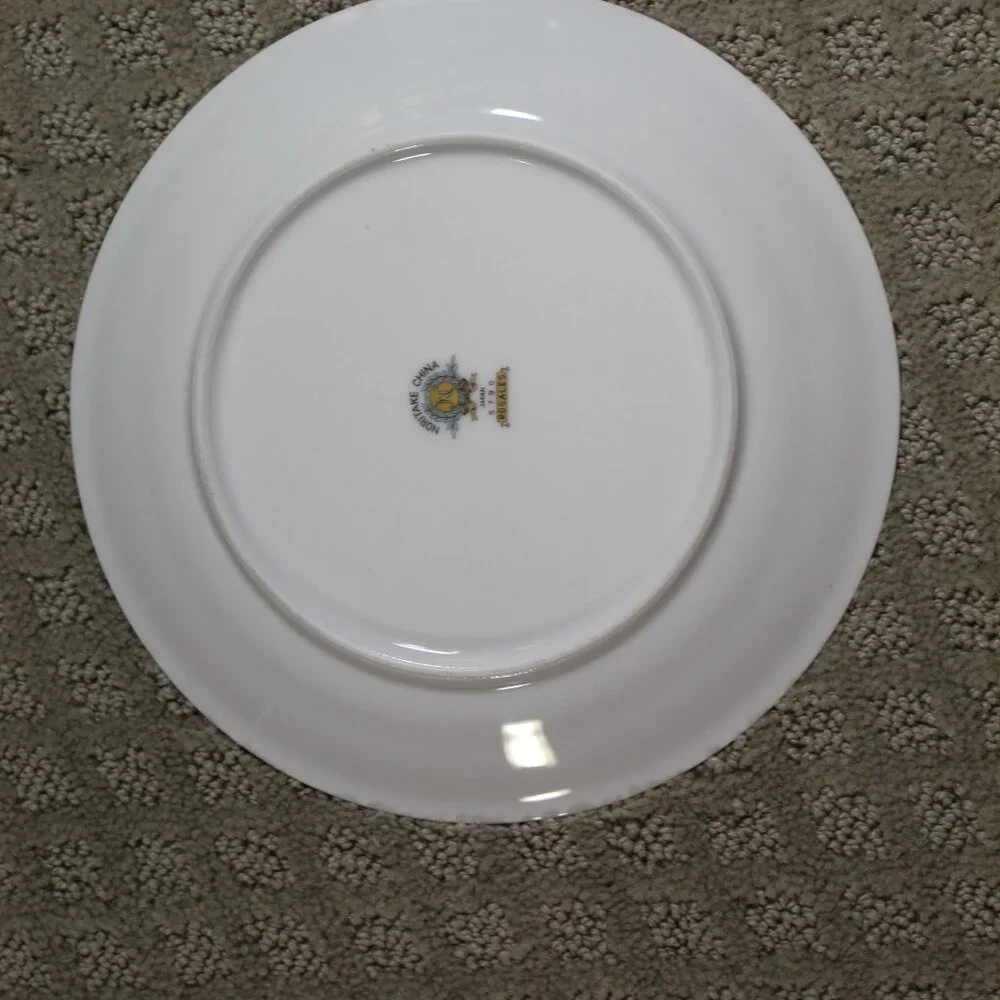 Set of 3 Noritake China ROSALES 5790 1 Dinner Plate 10 3/8